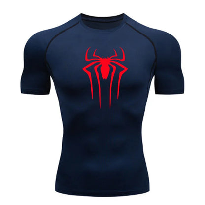 Camiseta de compresión manga corta de Spider-man