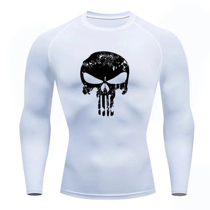 Camiseta de compresión, Mnga corta y Larga de The Punisher