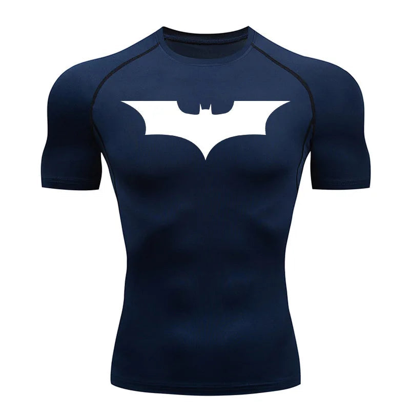 Camiseta de compresión manga corta de Batman