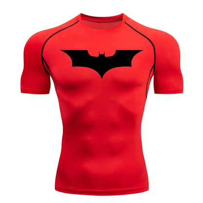 Camiseta de compresión manga corta de Batman