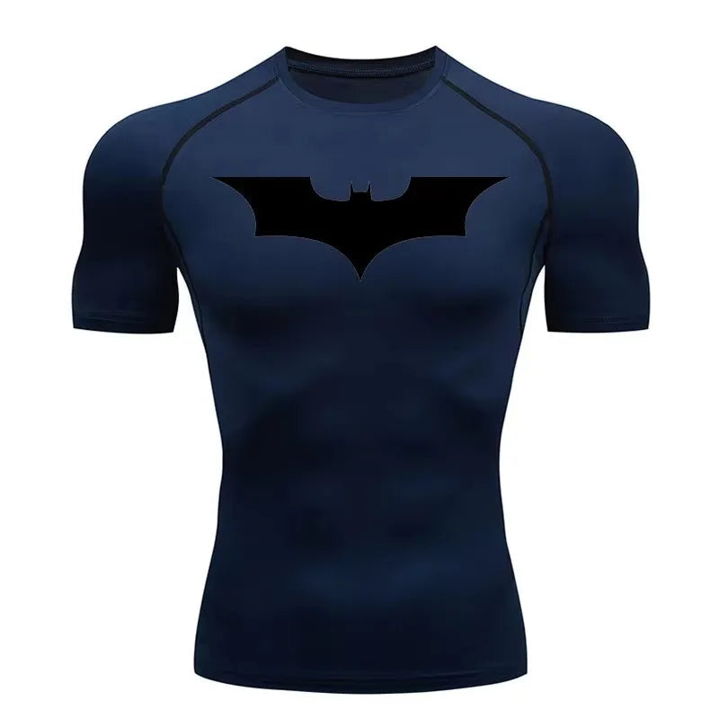 Camiseta de compresión manga corta de Batman