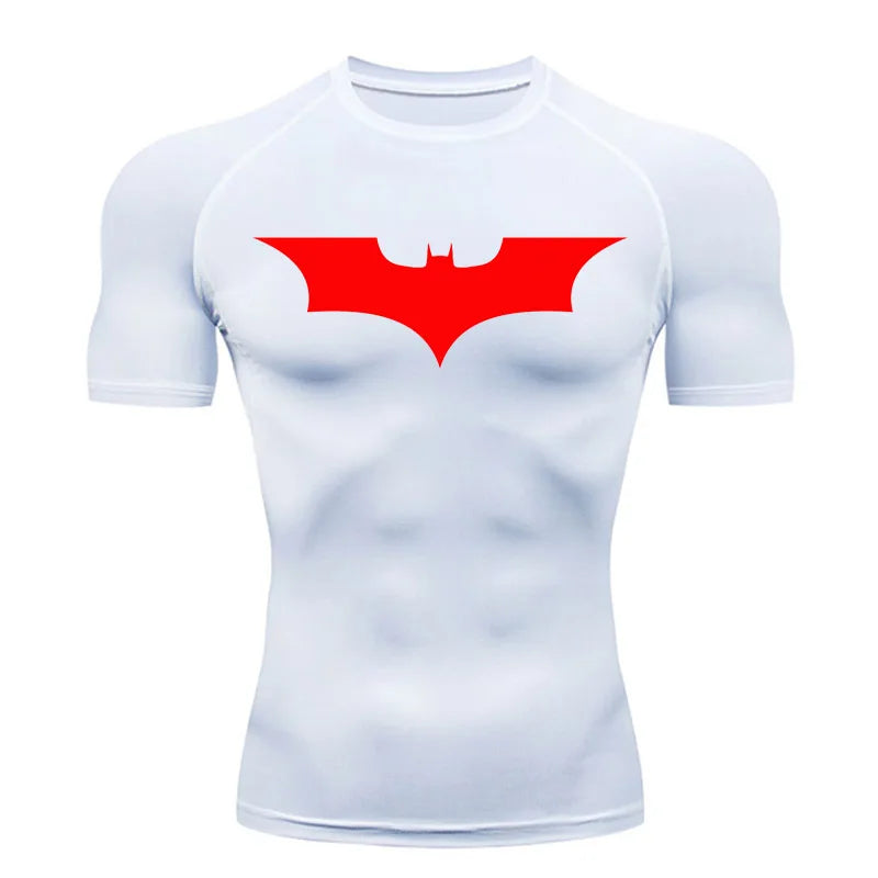 Camiseta de compresión manga corta de Batman