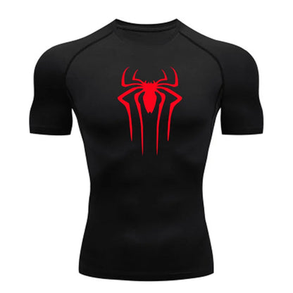 Camiseta de compresión manga corta de Spider-man