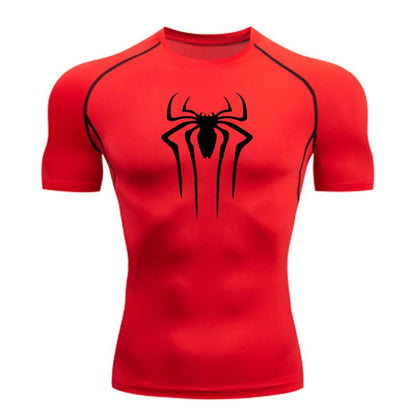 Camiseta de compresión manga corta de Spider-man