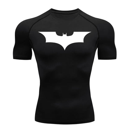 Camiseta de compresión manga corta de Batman