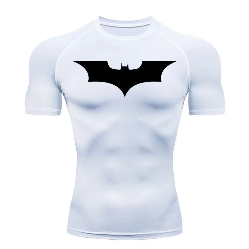 Camiseta de compresión manga corta de Batman