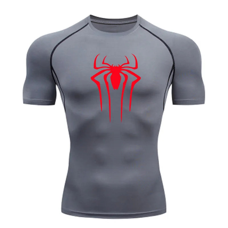 Camiseta de compresión manga corta de Spider-man