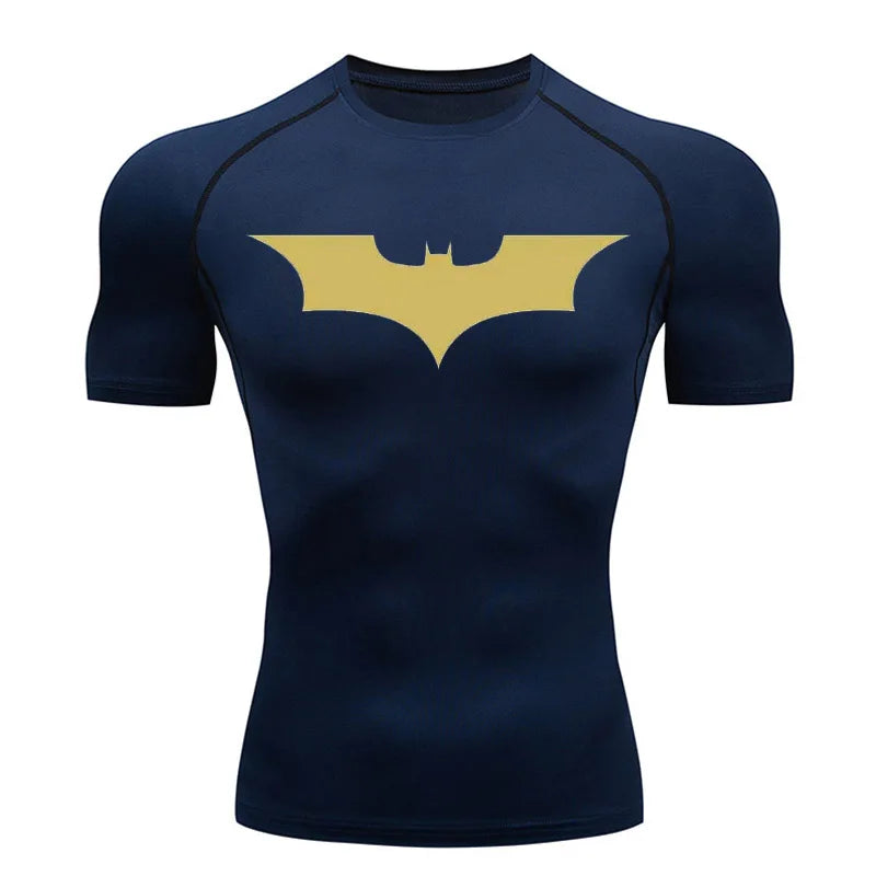 Camiseta de compresión manga corta de Batman